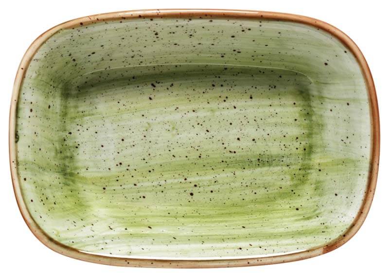 Bonna Aura Therapy Gourmet plat rectangulaire 17x11,5cm vert - 12 pièces Bonna Aura Therapy Gourmet plat rectangulaire 17x11,5cm vert - 12 pièces