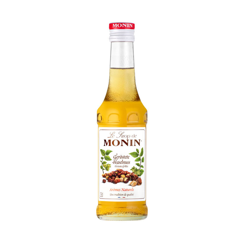 Noisette grillée - Sirop Monin petite bouteille (0,25l) Noisette grillée - Sirop Monin petite bouteille (0,25l)