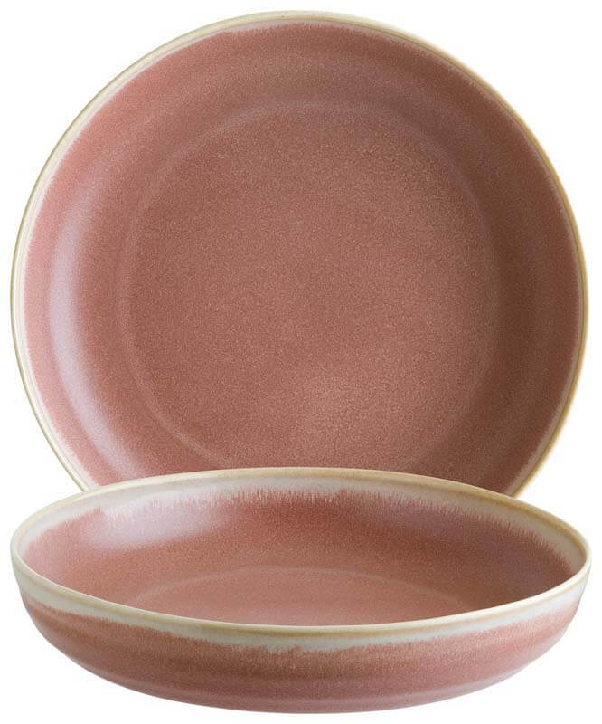 Bonna Pott Bowl Pink 22cm, 107cl rose - 6 pièces Bonna Pott Bowl Pink 22cm, 107cl rose - 6 pièces