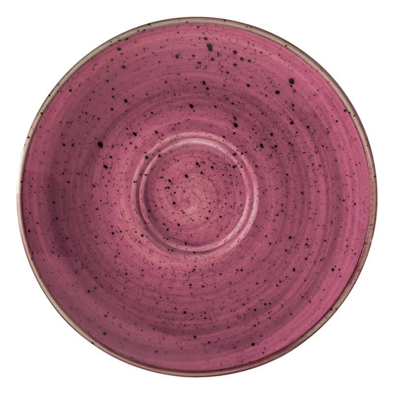 Bonna Aura Blackberry Gourmet Soucoupe combinée 16cm violet - 6 pièces Bonna Aura Blackberry Gourmet Soucoupe combinée 16cm violet - 6 pièces