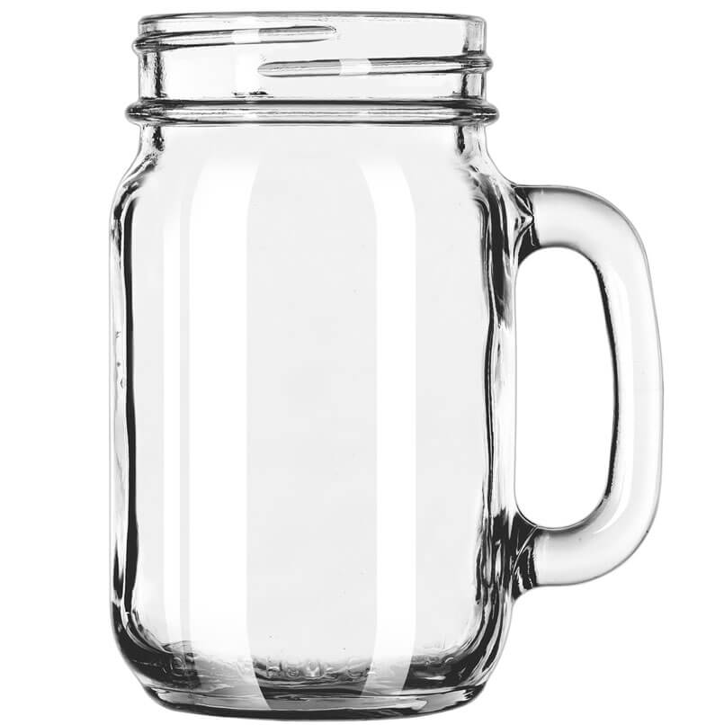Drinking Jar, Onis - 473ml (1 pce) Drinking Jar, Onis - 473ml (1 pce)