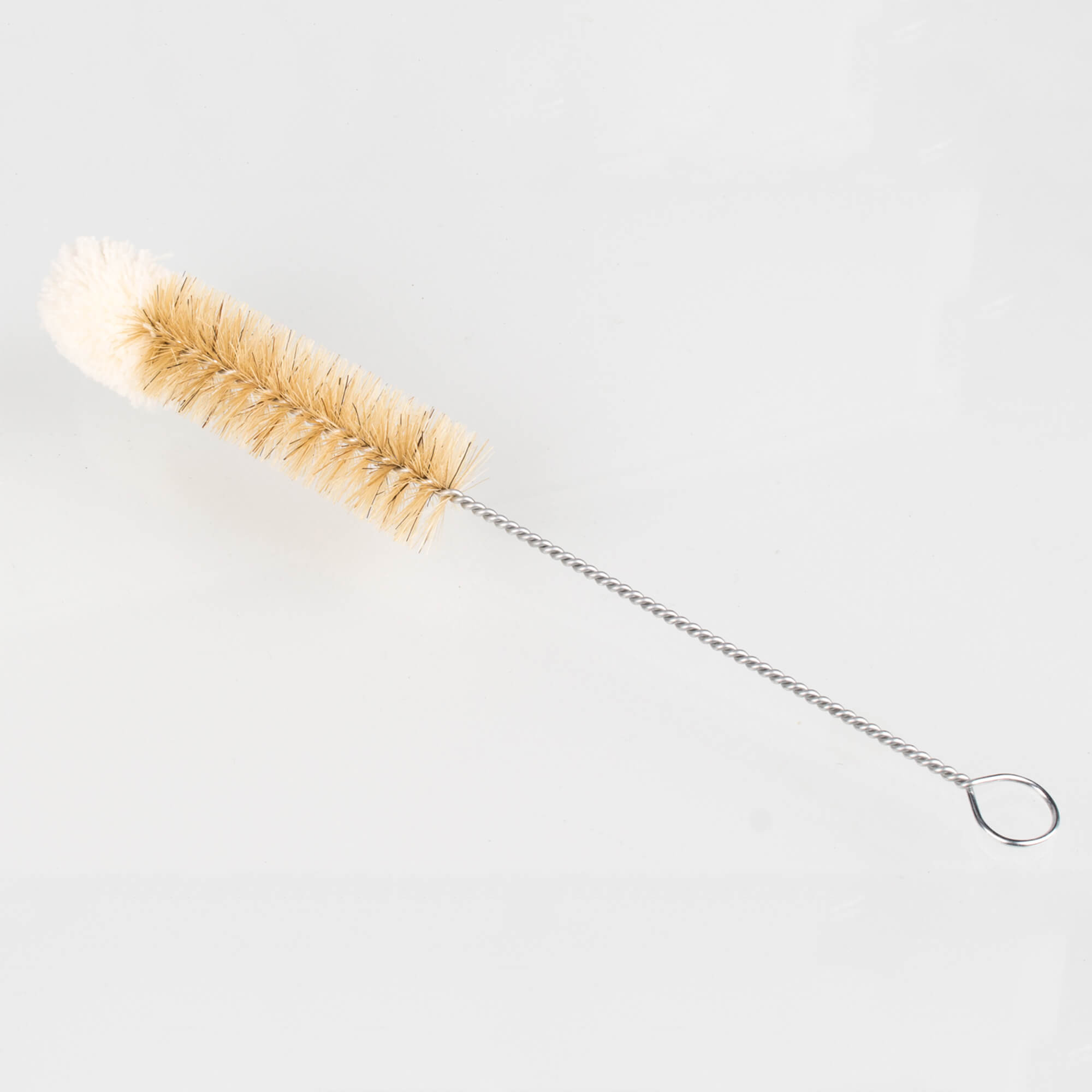 Brosse à bouteilles avec tête en laine - 26cm Brosse à bouteilles avec tête en laine - 26cm
