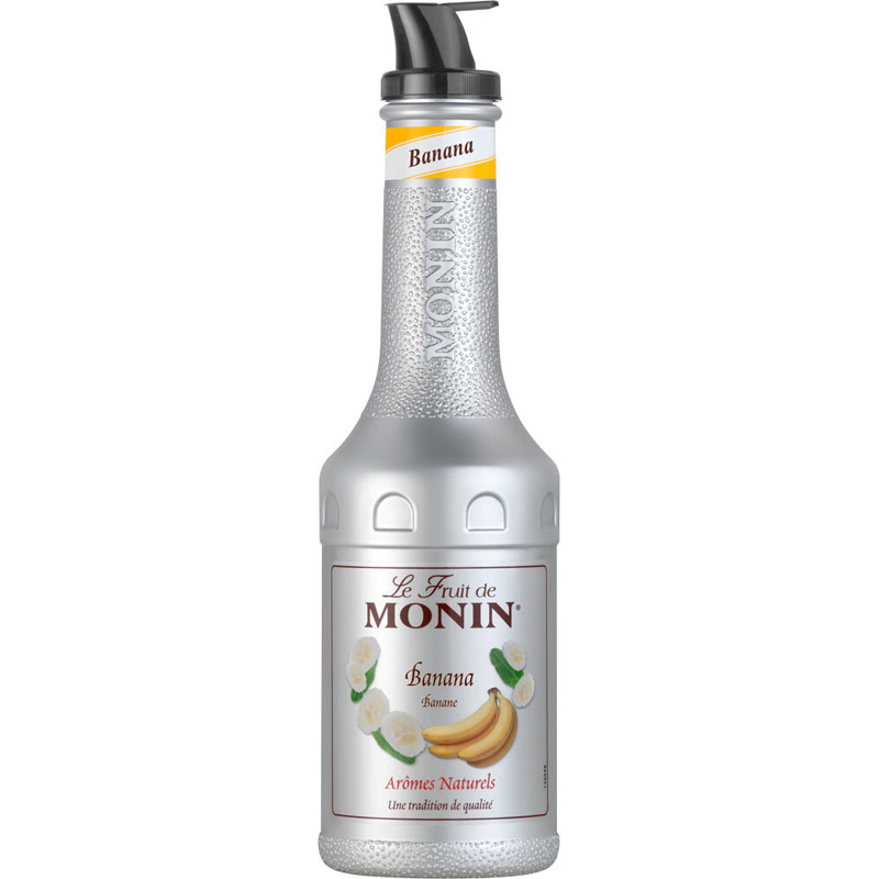Banane purée de fruits mix - Monin (1,0l) Banane purée de fruits mix - Monin (1,0l)