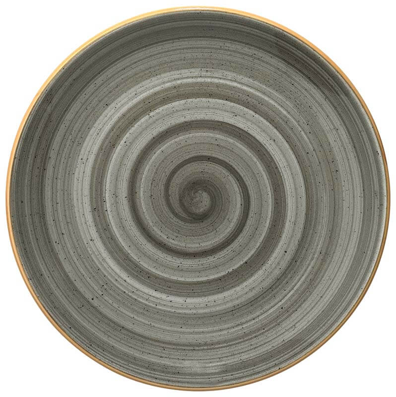 Bonna Aura Space Assiette Gourmet plate 27cm grise - 12 pièces Bonna Aura Space Assiette Gourmet plate 27cm grise - 12 pièces