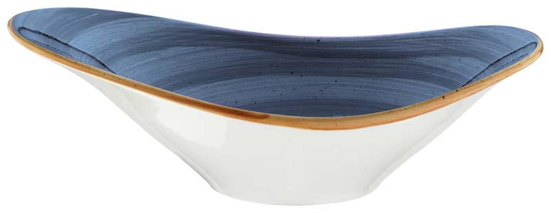 Bonna Aura Dusk Stream coupe 27x19cm, 75cl bleu - 6 pièces Bonna Aura Dusk Stream coupe 27x19cm, 75cl bleu - 6 pièces