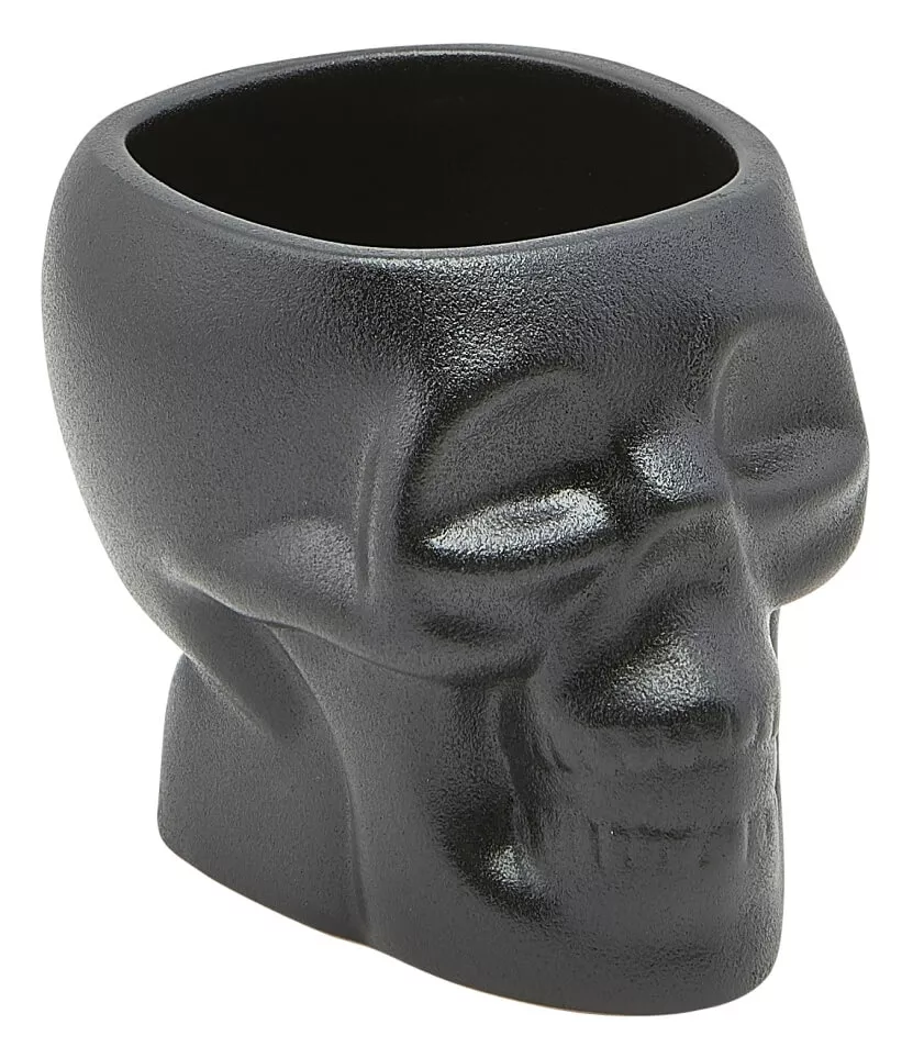 Gobelet Tiki Skull, noir - 400ml Gobelet Tiki Skull, noir - 400ml