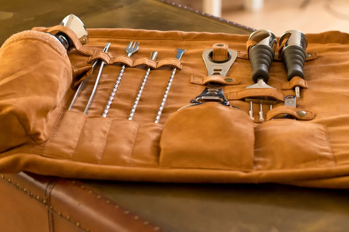 Sac de barman LuxRoll, outils de bar Sac de barman LuxRoll, outils de bar
