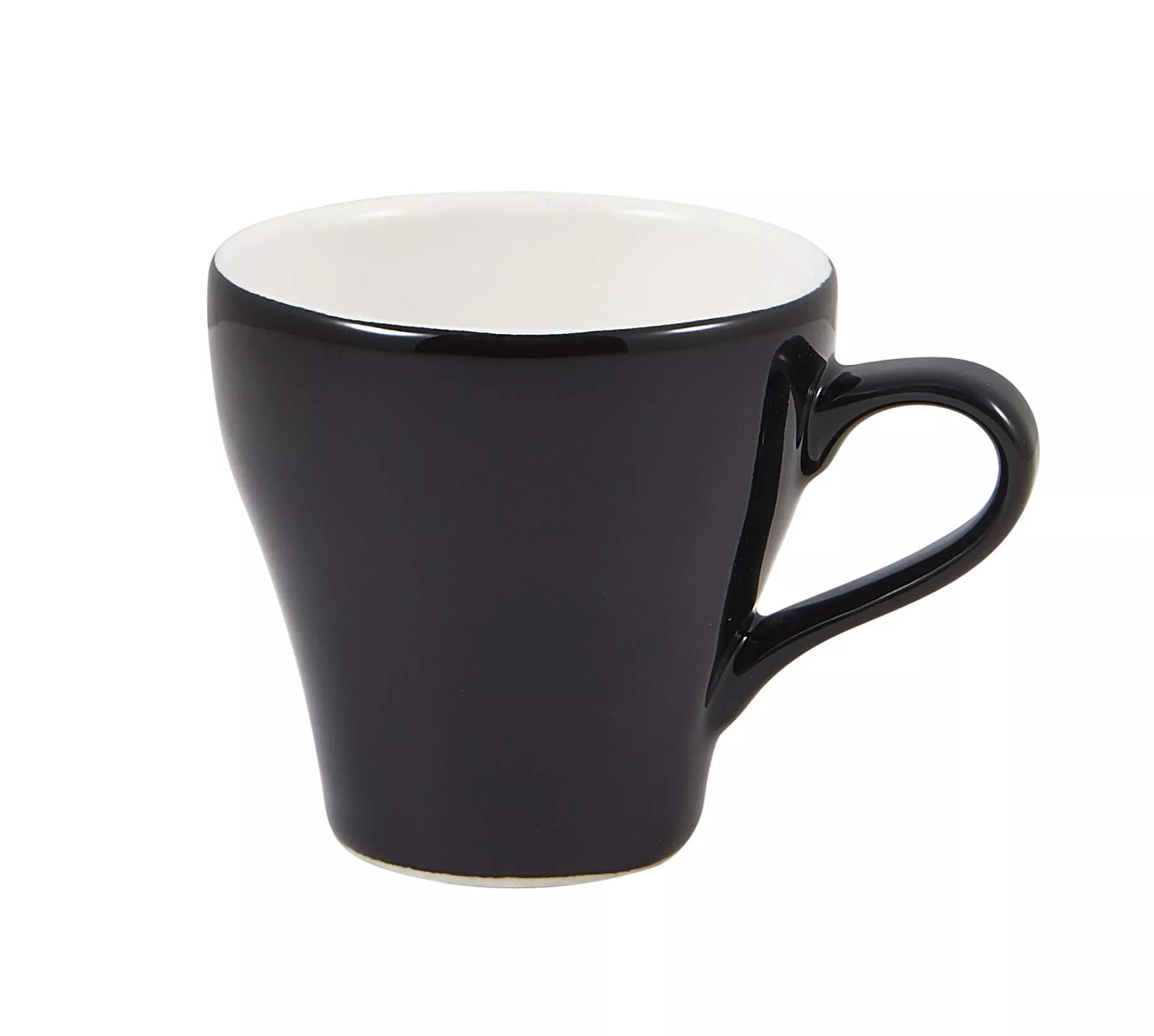 Tasse à expresso Tulip noir - 90ml (6 pcs) Tasse à expresso Tulip noir - 90ml (6 pcs)