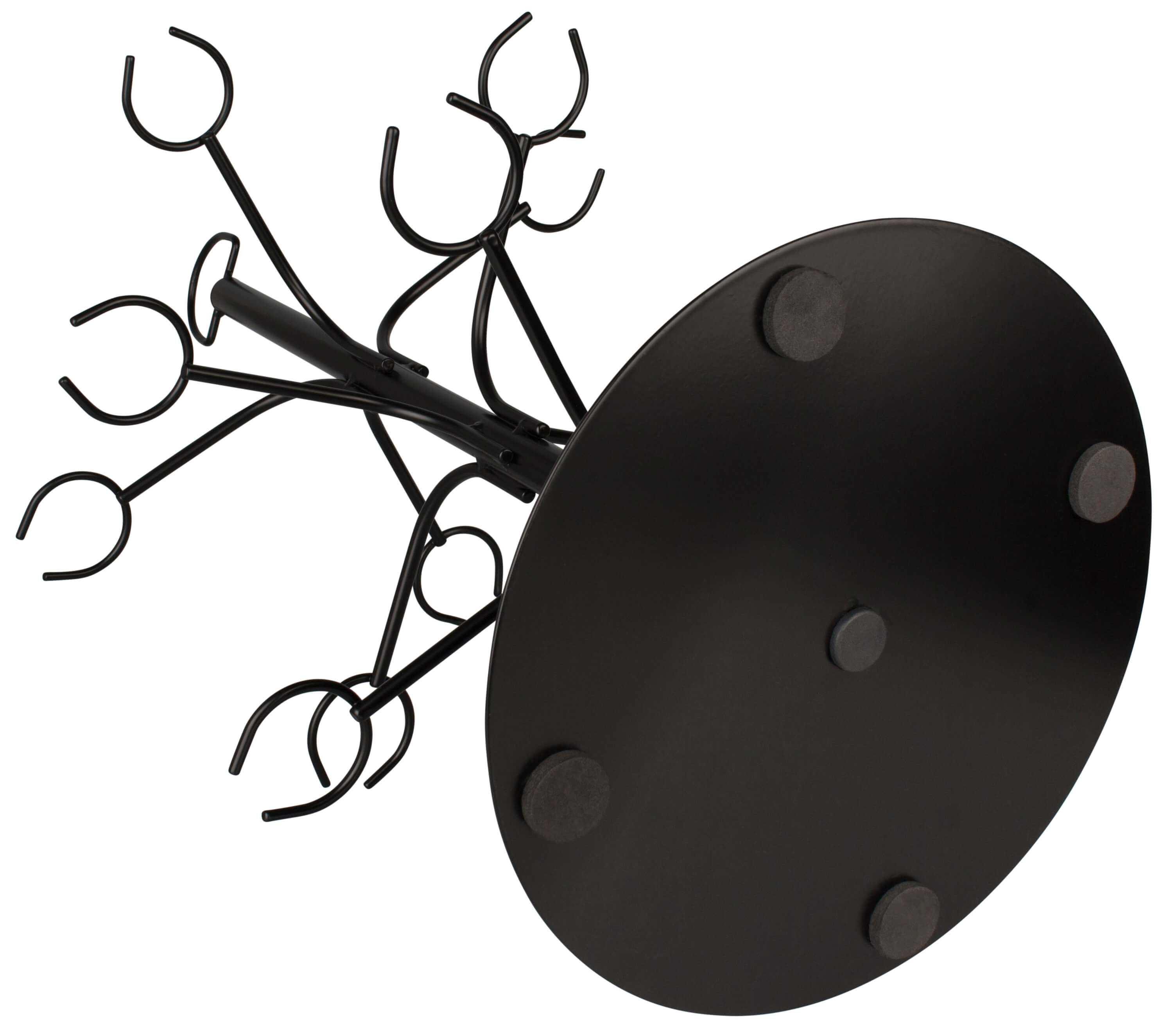 Arbre à cocktails pour 12 verres - noir