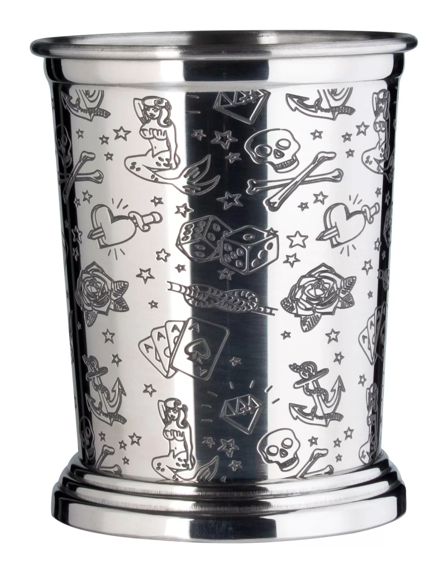 Gobelet à Julep Tattoo, Urban Bar - Acier inoxydable (400ml) Gobelet à Julep Tattoo, Urban Bar - Acier inoxydable (400ml)