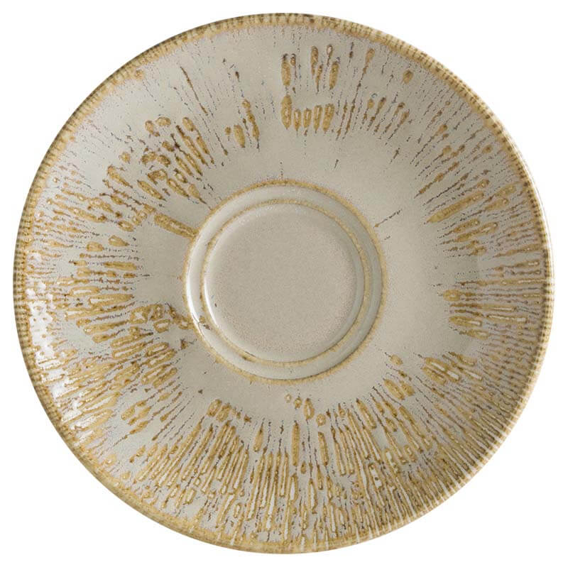 Bonna Snell Sand Gourmet Soucoupe combinée 16cm beige - 6 pièces Bonna Snell Sand Gourmet Soucoupe combinée 16cm beige - 6 pièces