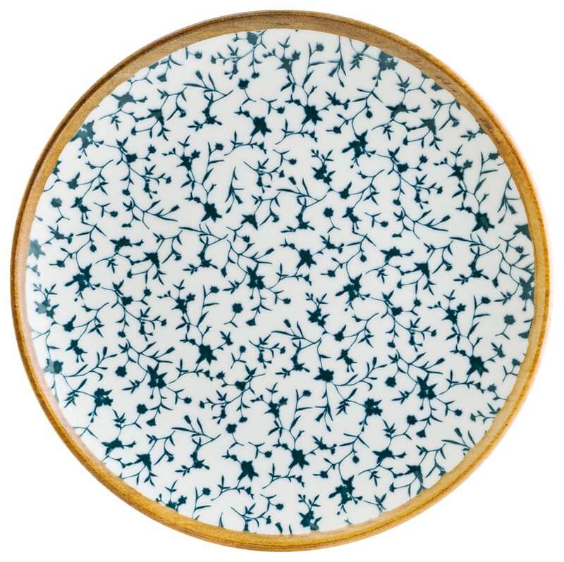 Bonna Calif Gourmet Assiette plate 21cm bleu - 12 pièces Bonna Calif Gourmet Assiette plate 21cm bleu - 12 pièces