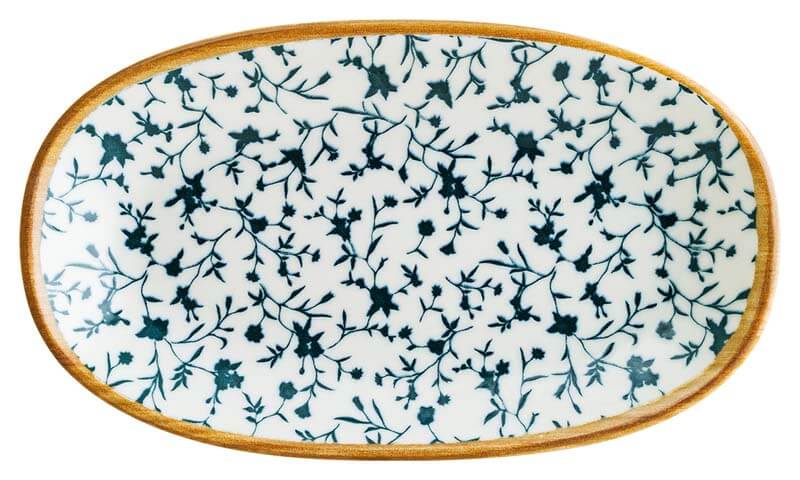Bonna Calif Gourmet Assiette ovale 15x8,5cm bleu - 12 pièces Bonna Calif Gourmet Assiette ovale 15x8,5cm bleu - 12 pièces