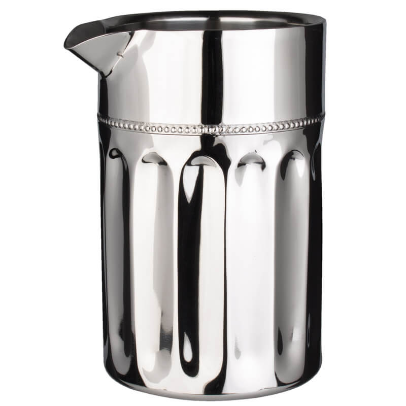 Verre mélangeur / bol mélangeur en acier inoxydable, double paroi - 600 ml