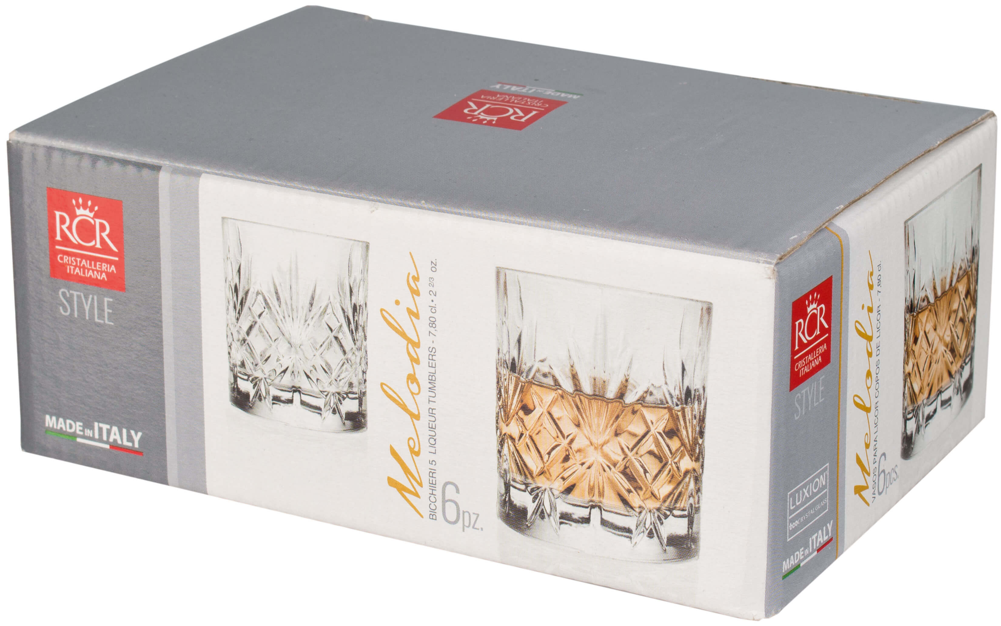 Verre à shot Melodia, RCR - 78ml