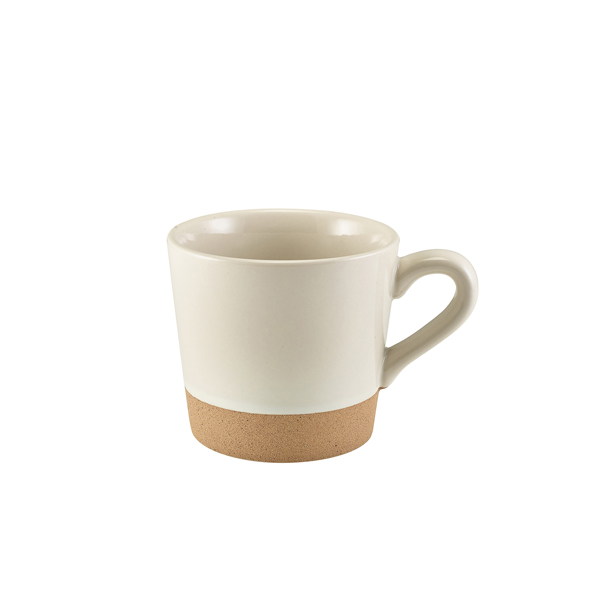 Tasse à café Kava grès blanc – 340 ml (6 pcs)