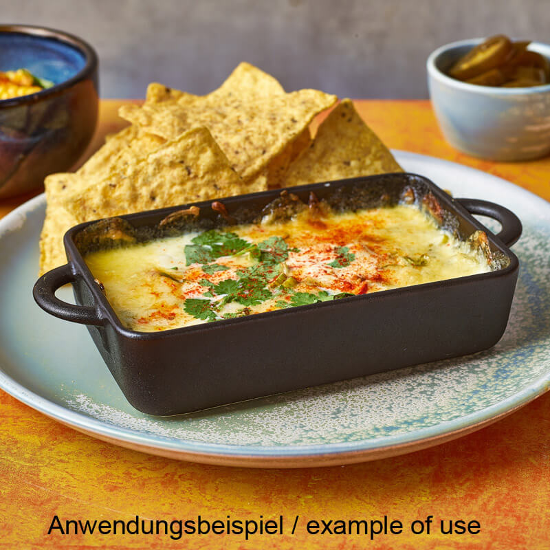 Bol rectangulaire Forge grès aspect fonte – 16 x 10,5 x 4 cm (6 pcs) Bol rectangulaire Forge grès aspect fonte – 16 x 10,5 x 4 cm (6 pcs)