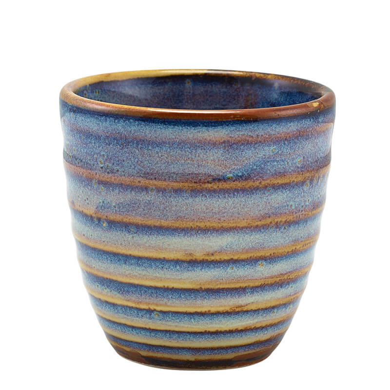 Gobelet à trempette Terra Aqua Blue – 160 ml (12 pcs)