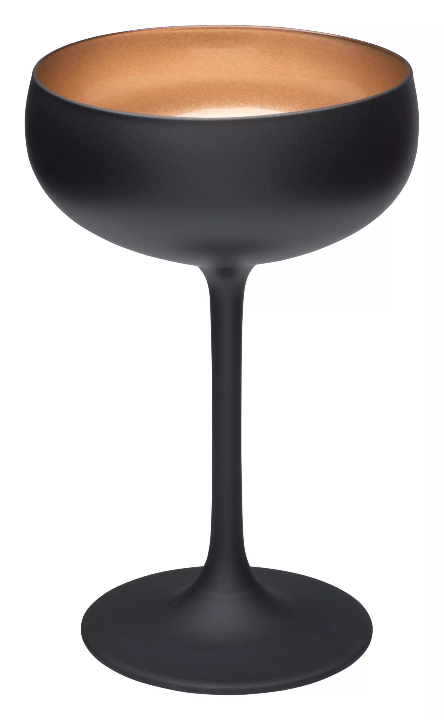 Coupe à cocktail, noir/bronze mat, Elements Stölzle - 230ml Coupe à cocktail, noir/bronze mat, Elements Stölzle - 230ml