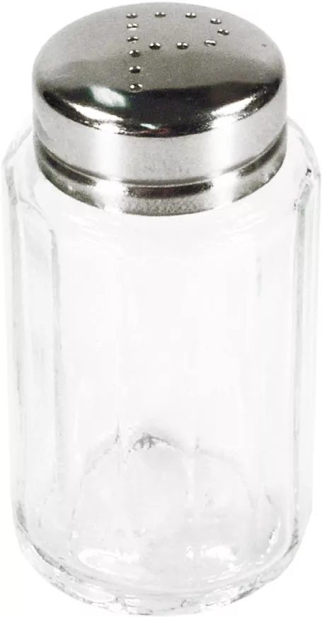 Poivrière - verre - 7x4cm Poivrière - verre - 7x4cm