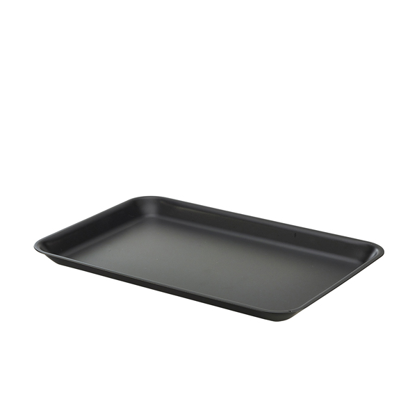 Plateau, acier galvanisé, noir mat - 31,5x21,5x2cm Plateau, acier galvanisé, noir mat - 31,5x21,5x2cm