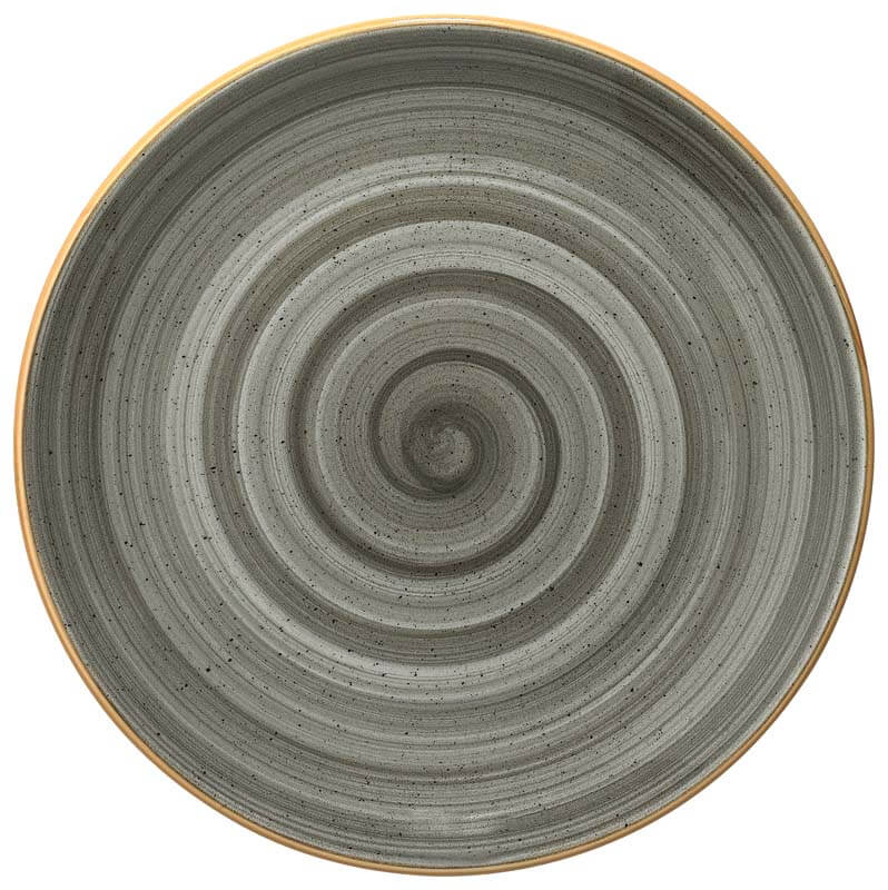 Bonna Aura Space Assiette Gourmet plate 25cm grise - 12 pièces Bonna Aura Space Assiette Gourmet plate 25cm grise - 12 pièces