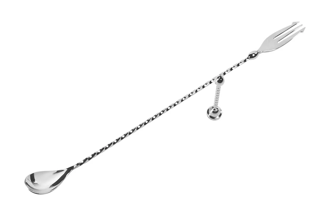 Cuillère à bar, Japon avec poussoir - 33,5cm Cuillère à bar, Japon avec poussoir - 33,5cm