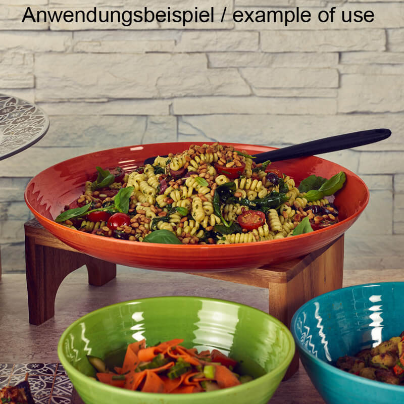 Bol Casablanca, mélamine, émaillé orange - 3,5 l / 38 cm Bol Casablanca, mélamine, émaillé orange - 3,5 l / 38 cm