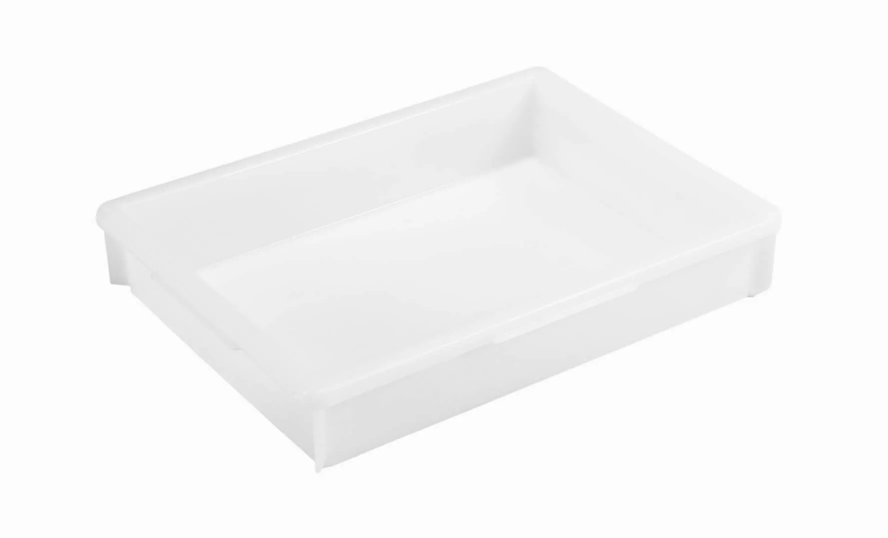 Récipient de transport empilable Classic blanc - 465x360x82mm (10l) Récipient de transport empilable Classic blanc - 465x360x82mm (10l)