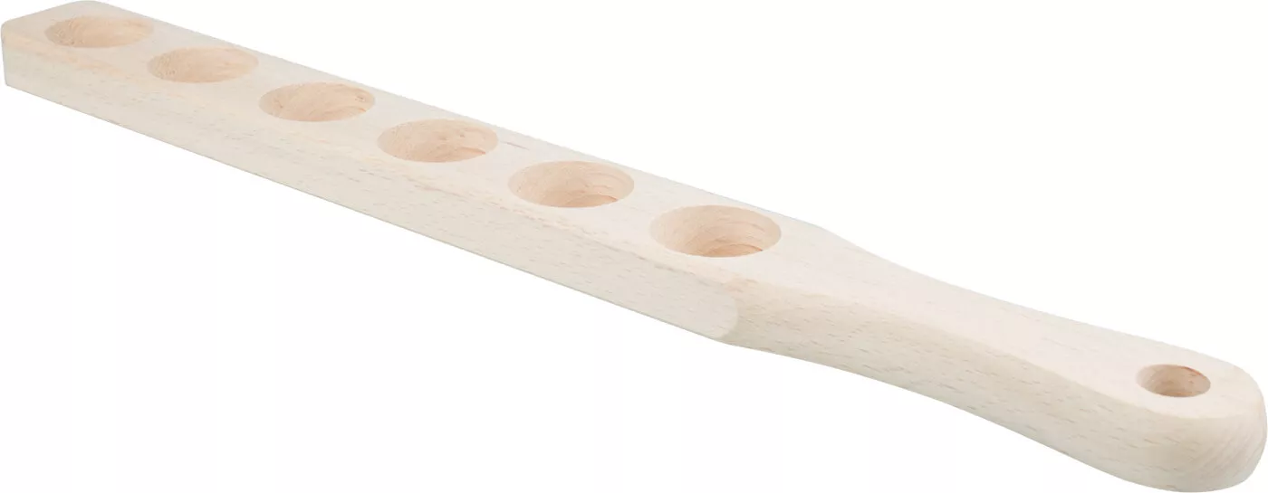 Latte à liqueur en bois, 50,5cm - pour 6 verres Latte à liqueur en bois, 50,5cm - pour 6 verres