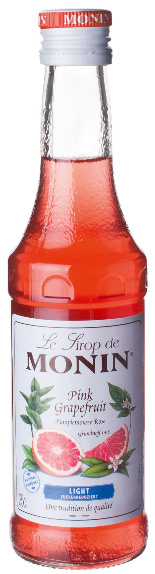 Pink Grapefruit light - Sirop Monin petite bouteille (0,25l)