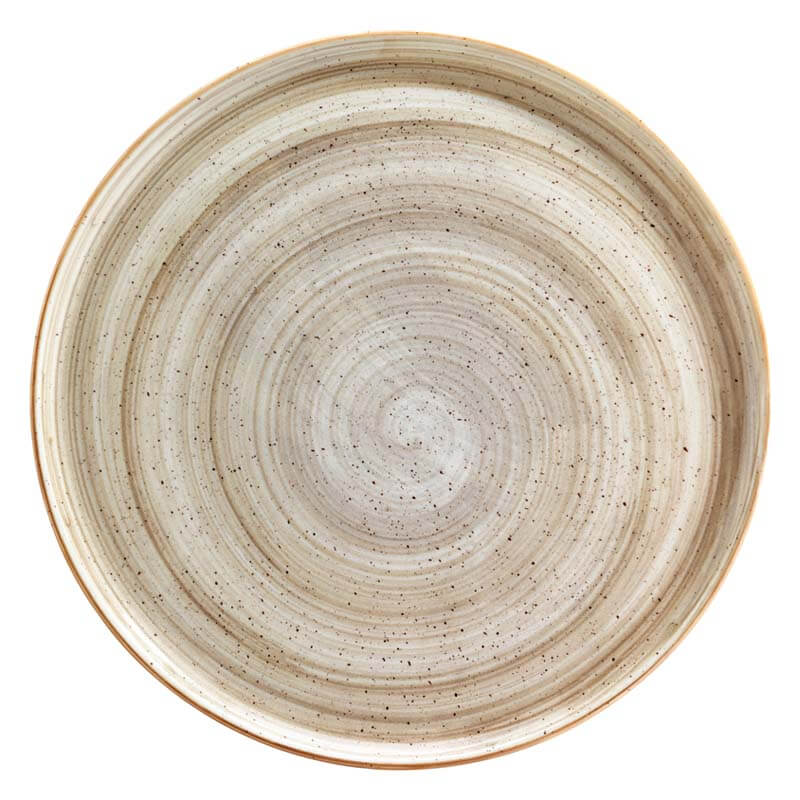 Bonna Aura Terrain Gourmet Assiette à pizza 32cm beige - 6 pièces Bonna Aura Terrain Gourmet Assiette à pizza 32cm beige - 6 pièces