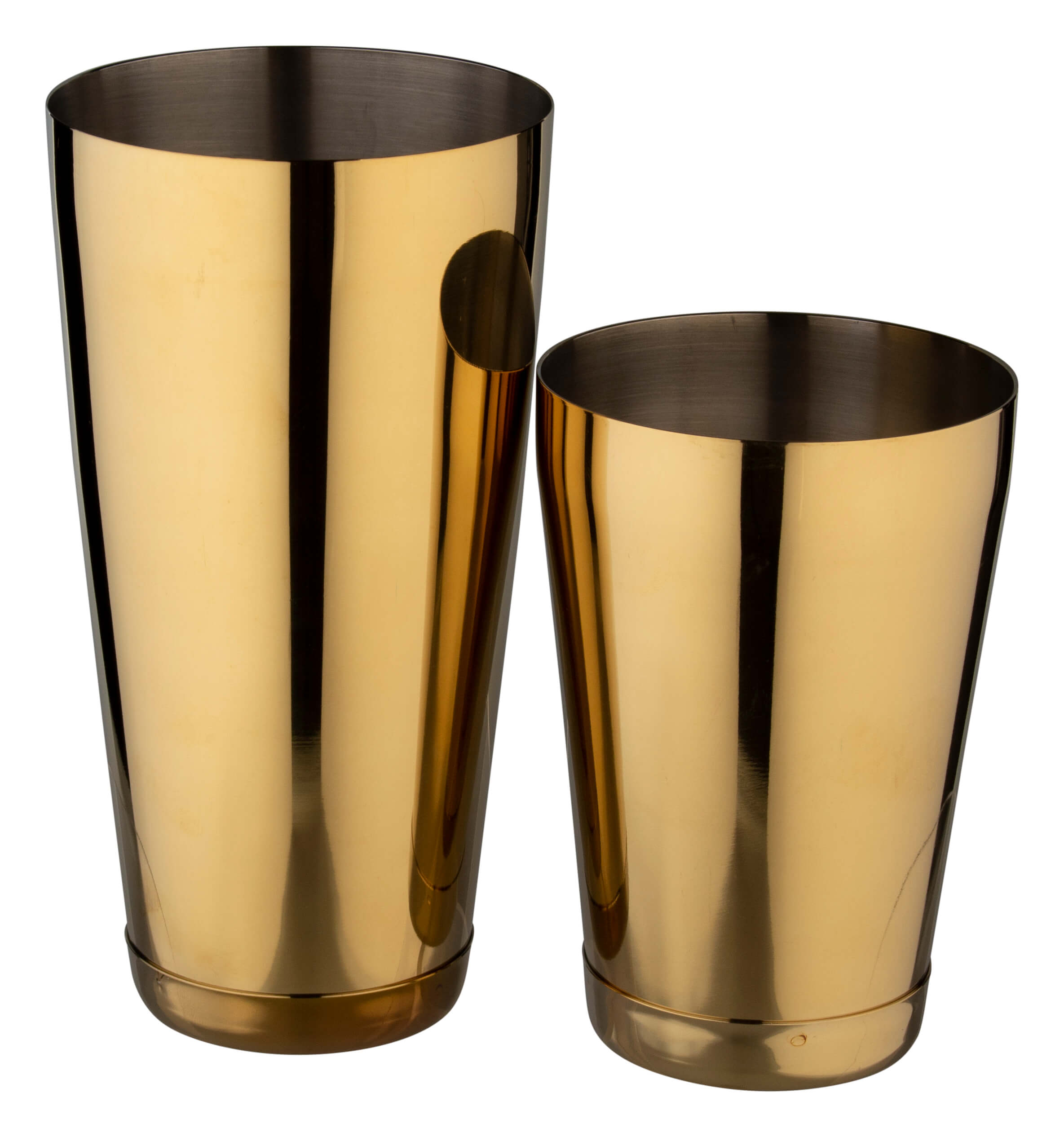 Tin in tin shaker avec capuchon de fond, Prime Bar - doré (850ml) Tin in tin shaker avec capuchon de fond, Prime Bar - doré (850ml)