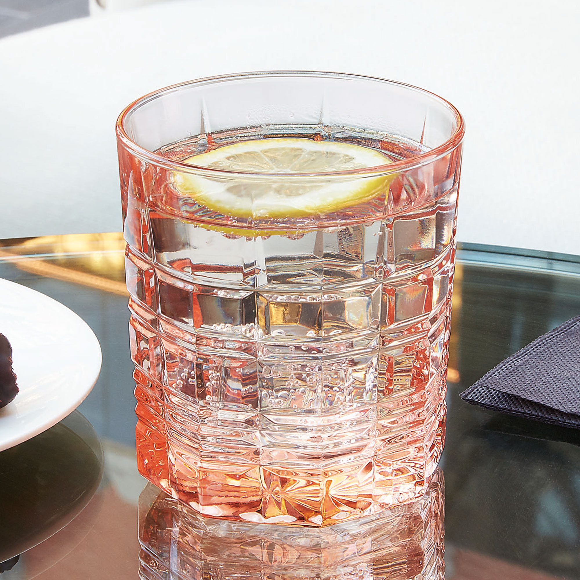 Verre à whisky Brixton Colors, Arcoroc, rose - 300ml (1 pce)