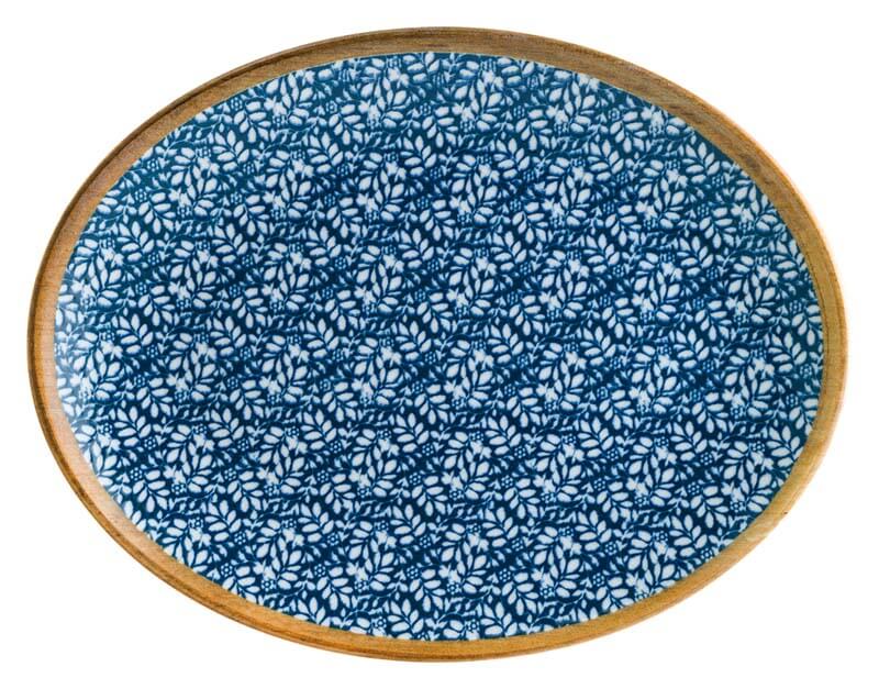 Bonna Lupin Moove plat ovale 36x28cm bleu - 6 pièces Bonna Lupin Moove plat ovale 36x28cm bleu - 6 pièces
