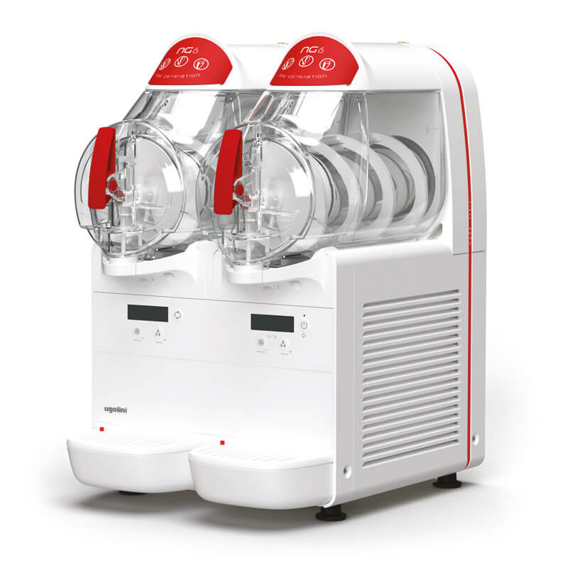 Machine à granités Granitor® NG ELECTRONIC 6-2, 2 réservoirs de 6 litres Machine à granités Granitor® NG ELECTRONIC 6-2, 2 réservoirs de 6 litres