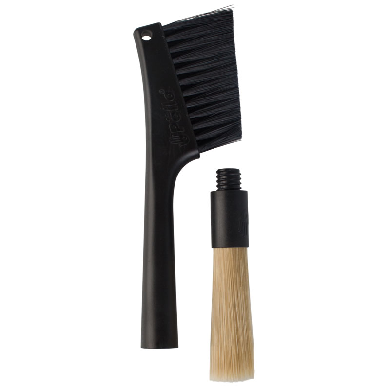 Brosse pour moulin à café avec brosse de comptoir