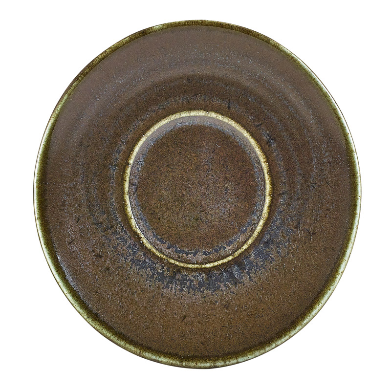 Soucoupe Terra Cinder Black - 11,5 cm (6 pcs)