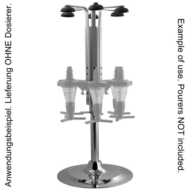 Porte-bouteille rotatif pour 6 bouteilles (0,7l-1,0l) Porte-bouteille rotatif pour 6 bouteilles (0,7l-1,0l)