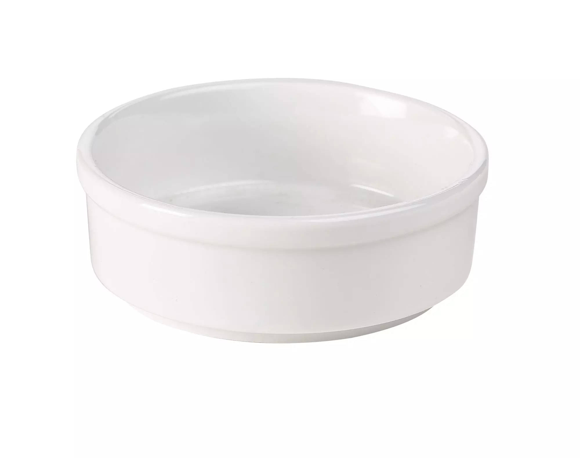 Bols plats, blanc - 140ml (6 pcs) Bols plats, blanc - 140ml (6 pcs)