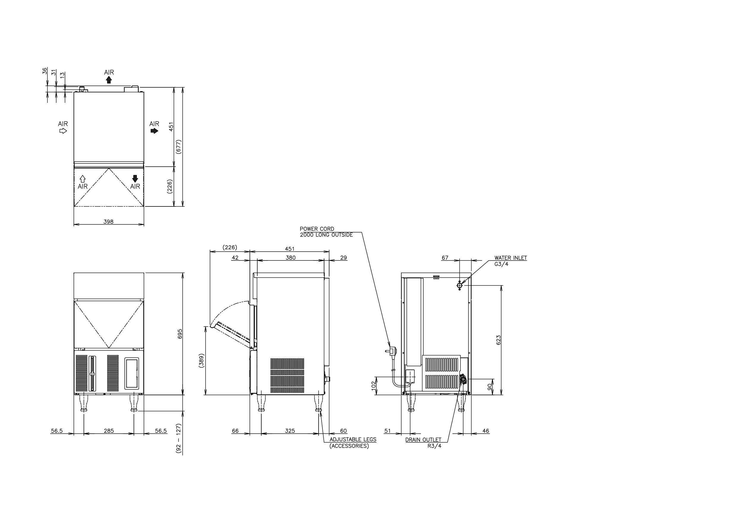 Hoshizaki IM-30CPE - cube standard (28 x 28 x 32 mm) 34 kg Hoshizaki IM-30CPE - cube standard (28 x 28 x 32 mm) 34 kg