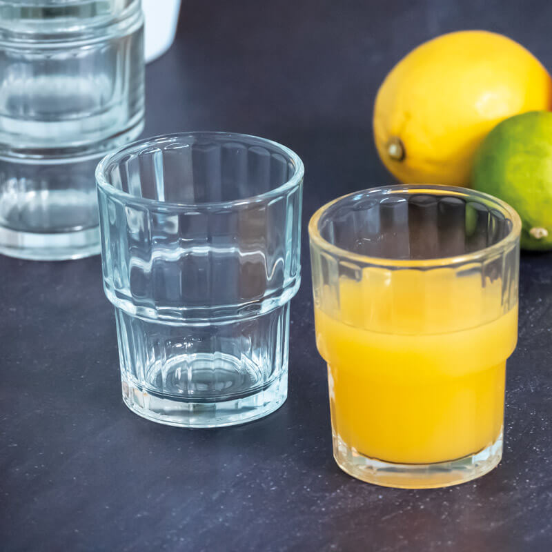 Verres empilables Lyon Optique, Bormioli Rocco - 205 ml (12 pièces)