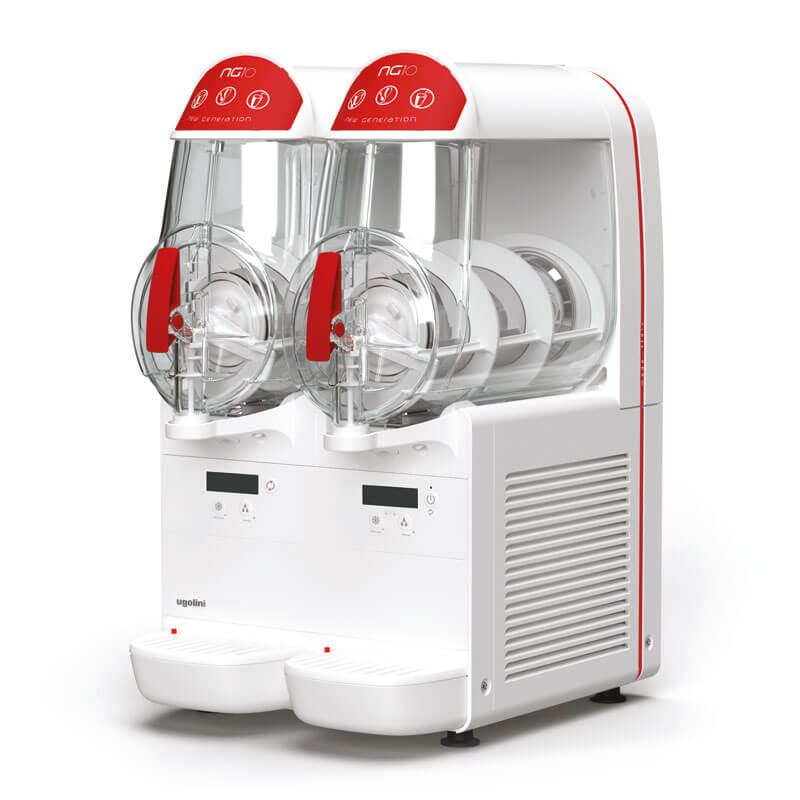 Machine à granités Granitor® NG ELECTRONIC 10-2, 2 réservoirs de 10 litres Machine à granités Granitor® NG ELECTRONIC 10-2, 2 réservoirs de 10 litres
