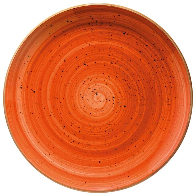 Bonna Aura Terracotta Assiette Gourmet plate 25cm orange - 12 pièces Bonna Aura Terracotta Assiette Gourmet plate 25cm orange - 12 pièces