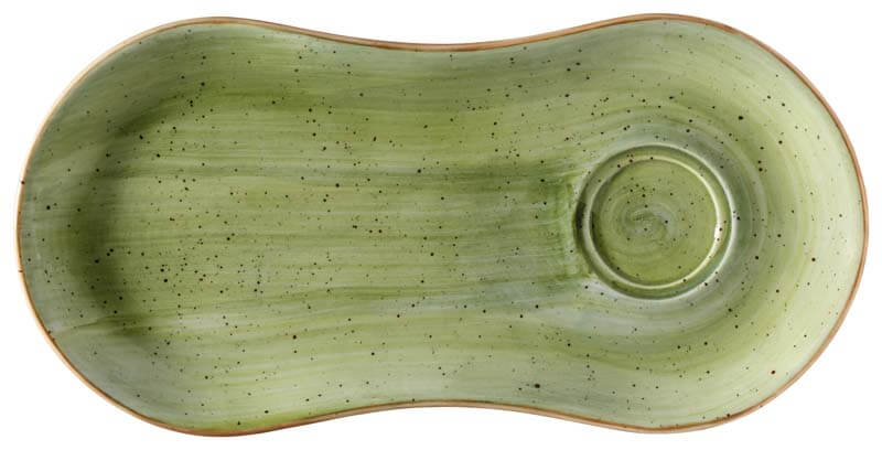 Bonna Aura Therapy Gourmet Plateau de service 25x12cm vert - 12 pièces Bonna Aura Therapy Gourmet Plateau de service 25x12cm vert - 12 pièces
