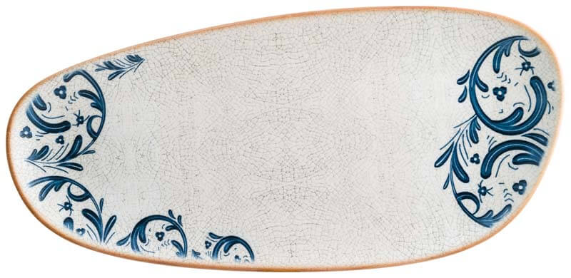 Bonna Viento Vago plat ovale 36cm bleu - 12 pièces Bonna Viento Vago plat ovale 36cm bleu - 12 pièces