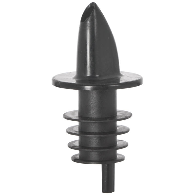 Verseur de bouteilles, plastique, lent - noir Verseur de bouteilles, plastique, lent - noir