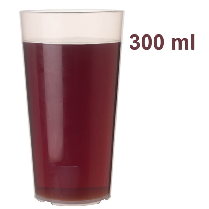 Gobelet réutilisable, polypropylène - 0,3 l (10 pièces) Gobelet réutilisable, polypropylène - 0,3 l (10 pièces)