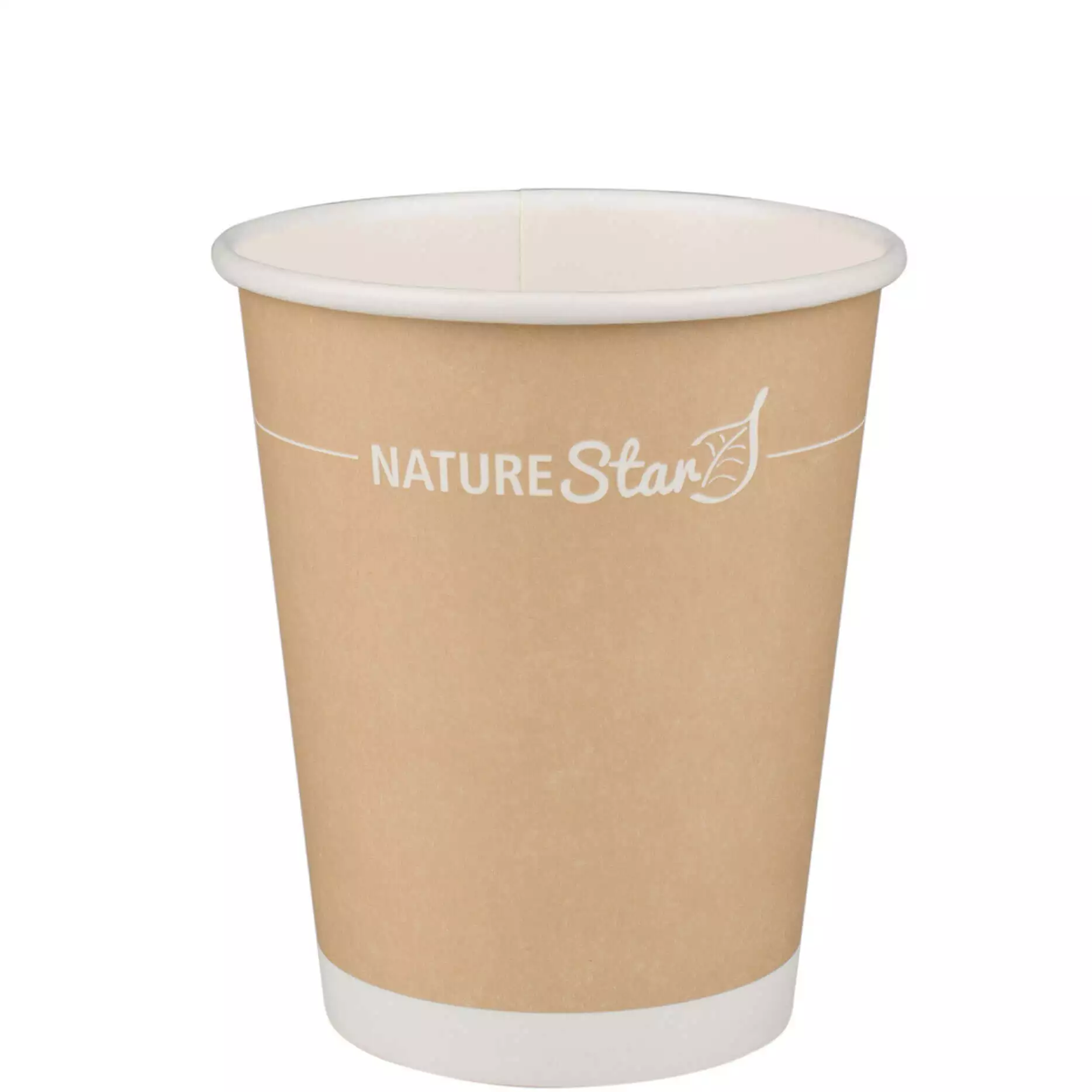 Gobelets à café en papier, marron - 200ml (1000 pcs) Gobelets à café en papier, marron - 200ml (1000 pcs)