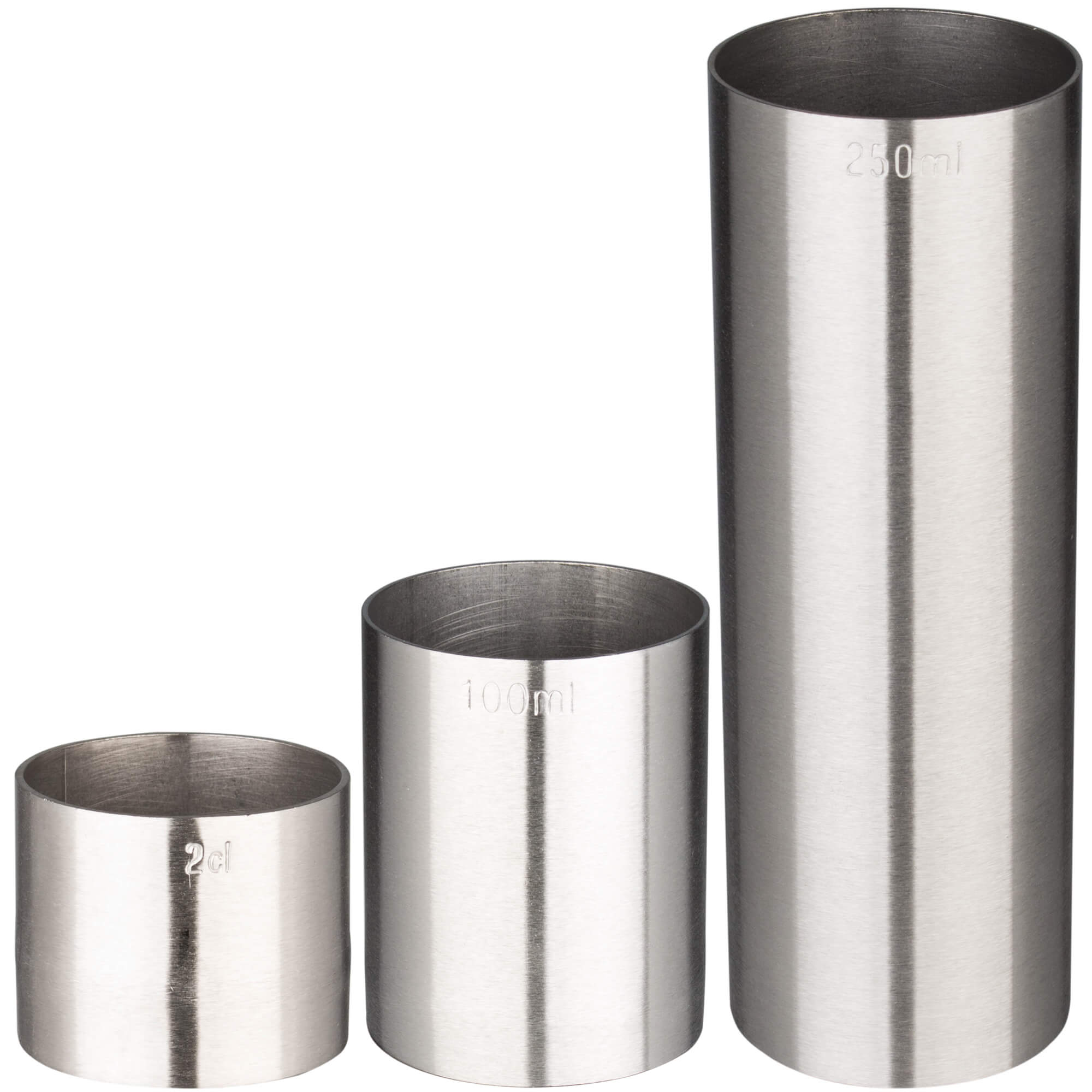 Mesure de bar cylindrique - différentes tailles